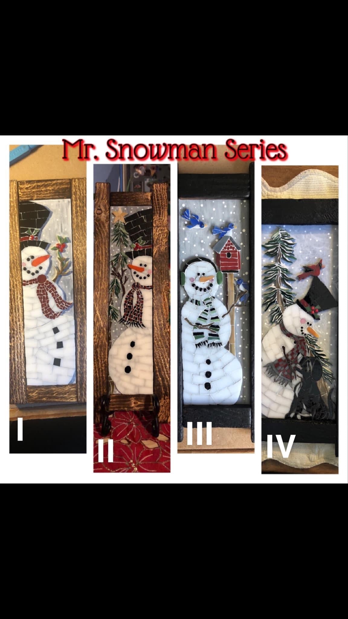 Mosaic Snowman DIY Workshop 10/15/22