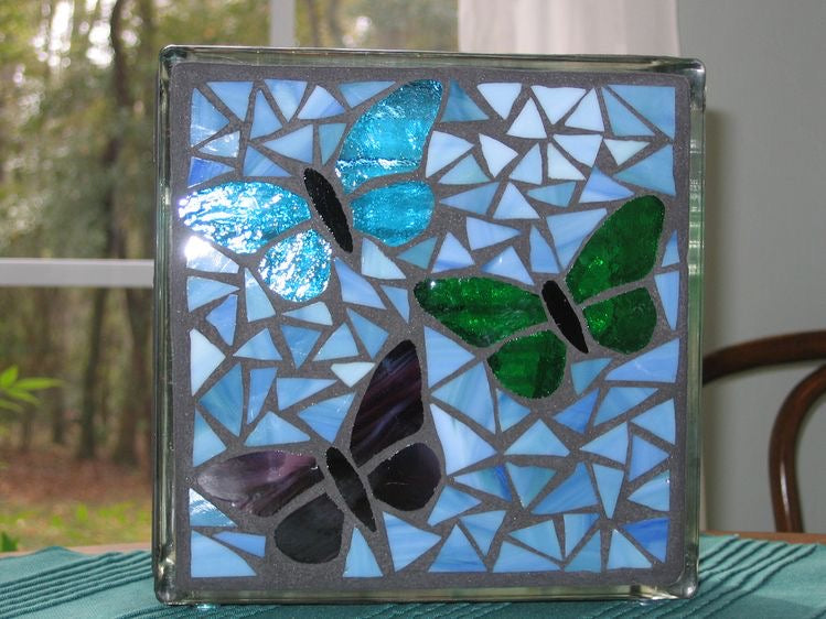Glass Block Mosaic DIY Workshop 3/12/22