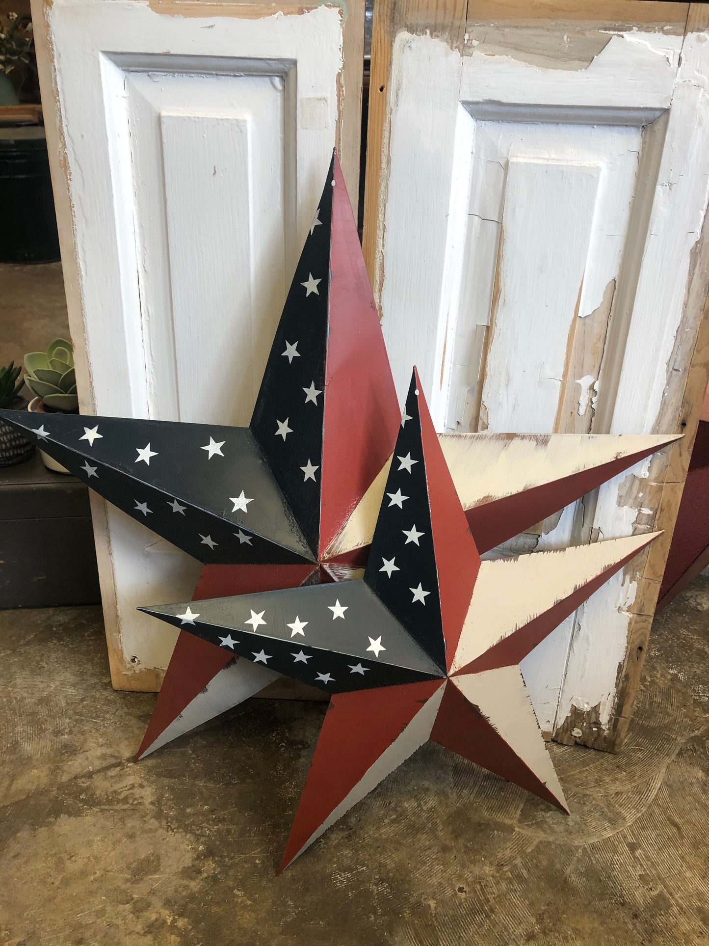 18” Metal Barn Star