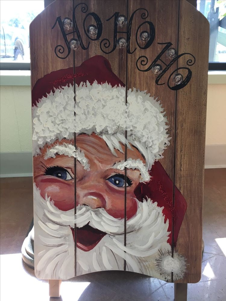 Santa Sled DIY Workshop 11/6/22