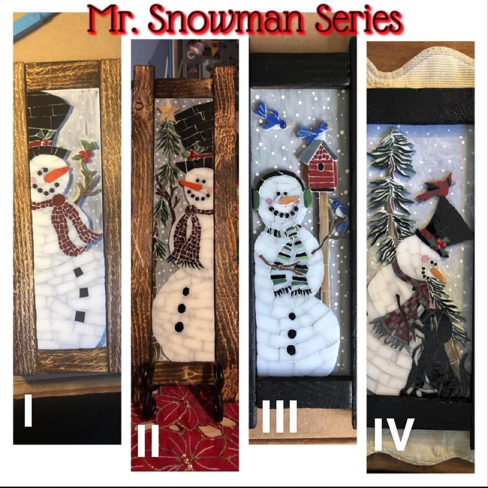 Mosaic Snowman DIY Workshop 12/17/22