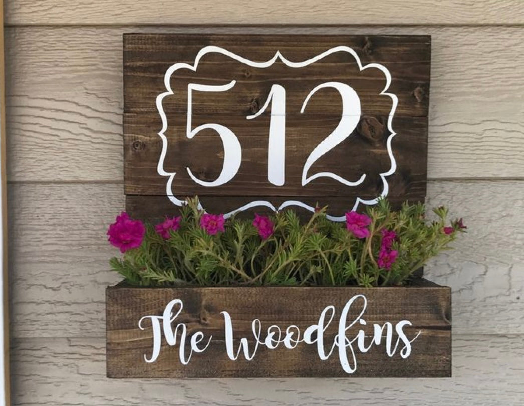 Address Planter DIY WORKSHOP 9/16/22