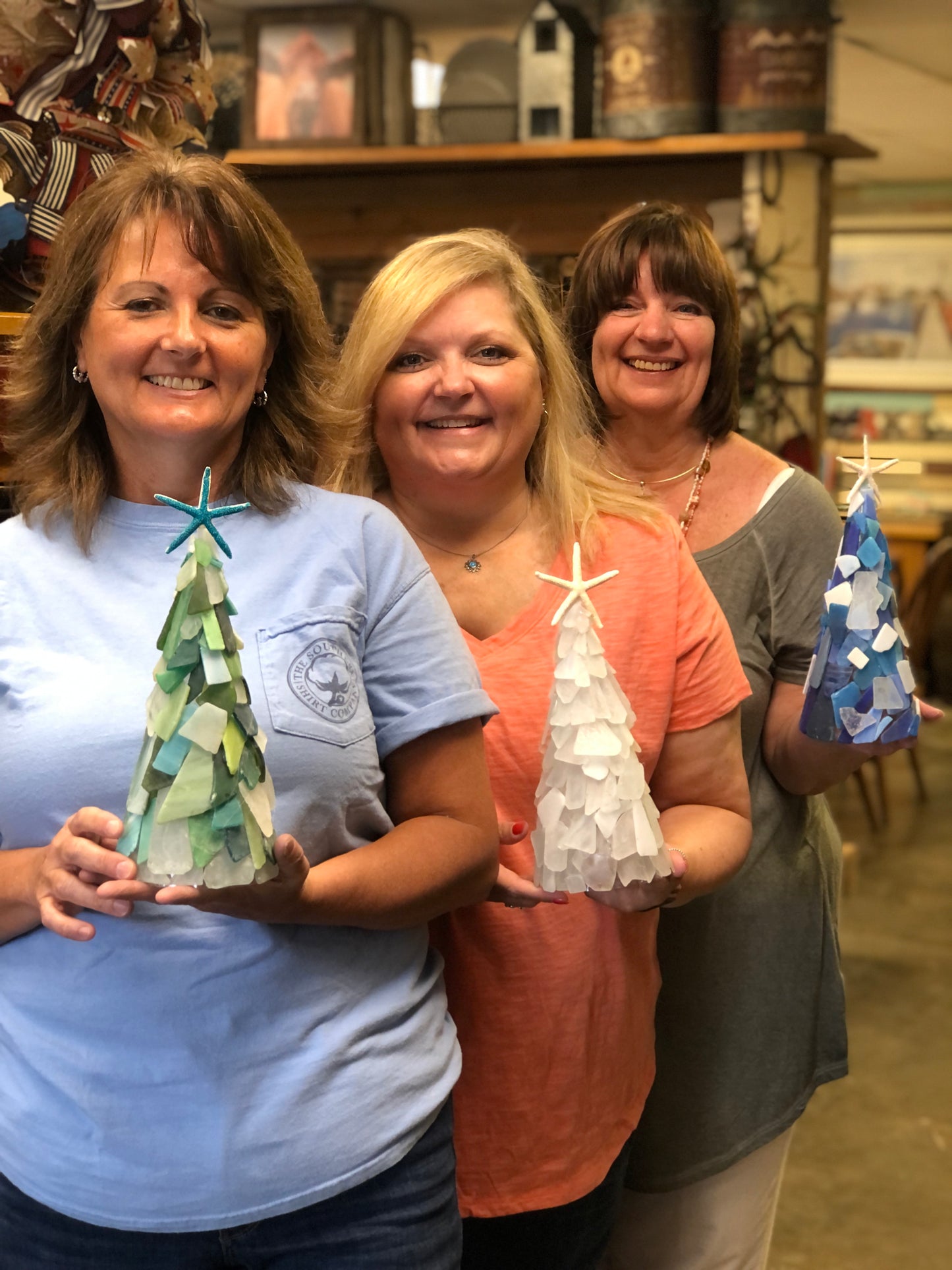 SeaGlass tree workshop 10/24/21
