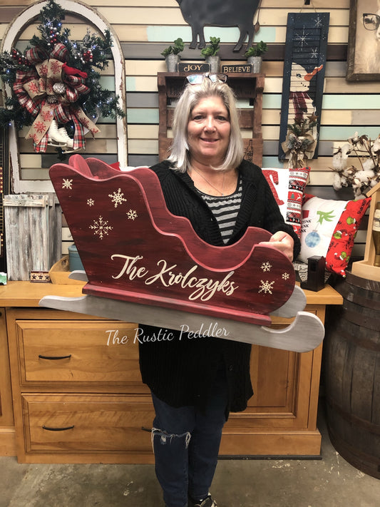 DIY Wooden Sleigh Workshop 12/14/19