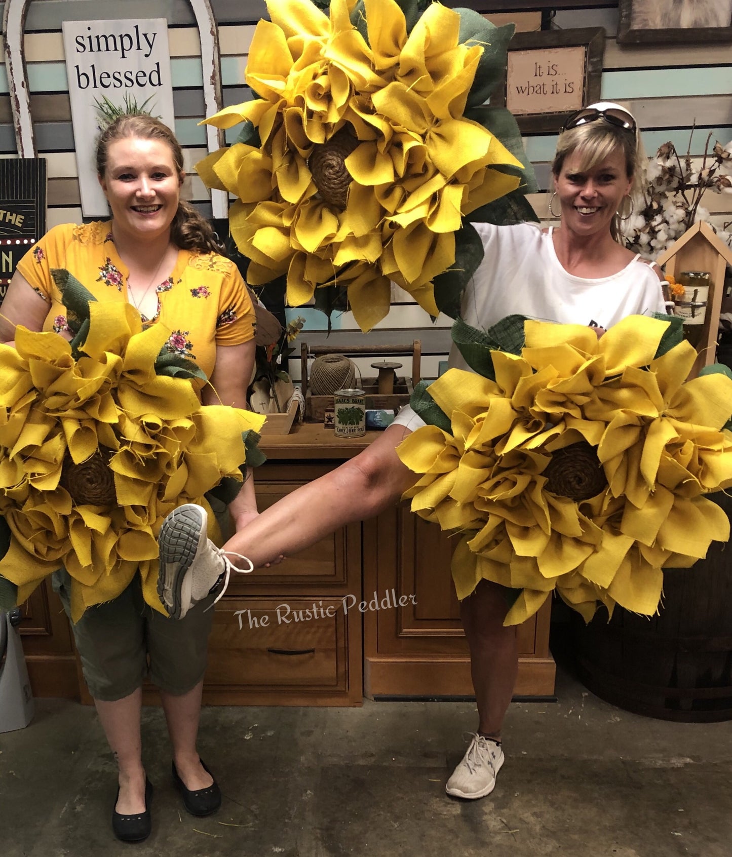 DIY Sunflower Wreath Workshop