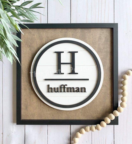 DIY Monogram Name Sign Kit