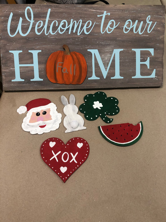DIY Seasonal Wood Sign Workshop 12/15/19