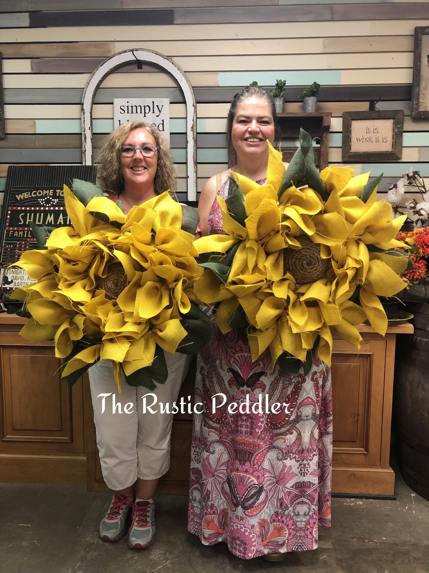 DIY Sunflower Wreath Workshop