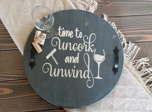 DIY Round Wood / Stove Cover Tray Workshop 12/11/19