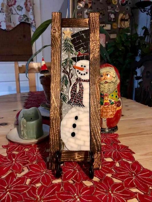Mosaic Snowman DIY Workshop 10/15/22